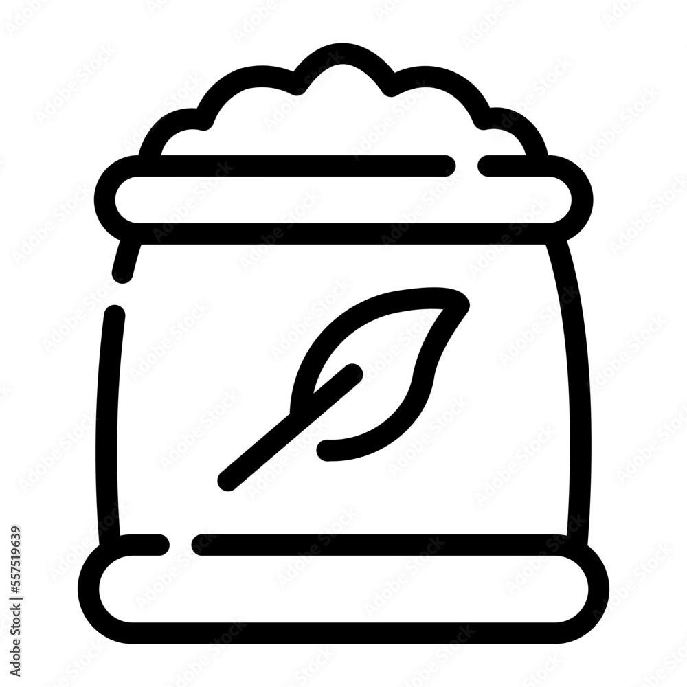 fertilizer line icon fertilizer line icon