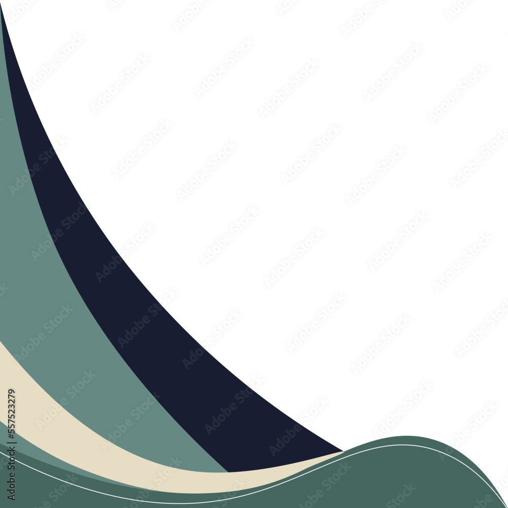 Corner Wave Element Corner Wave Element