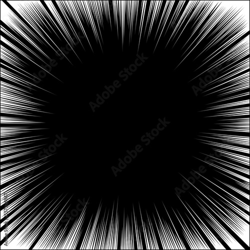 A Comic and Cartoon Background Effect