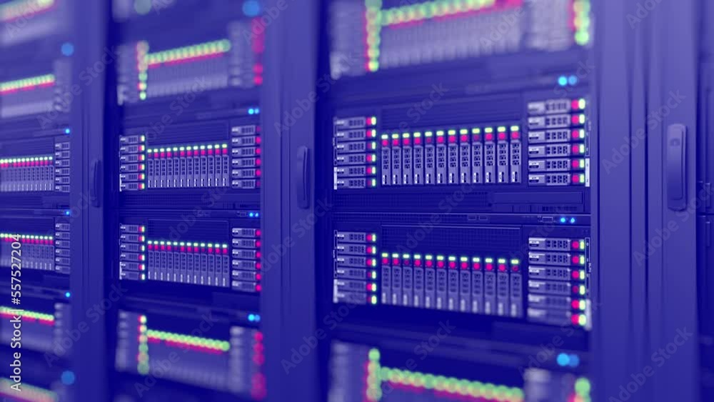 IT engineering, rack servers in the modern data center. IT engineering, rack servers in the modern data center.