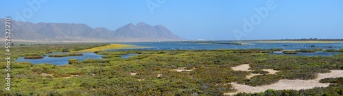 Panorámica de las Salinas del Cabo de Gata, Almería