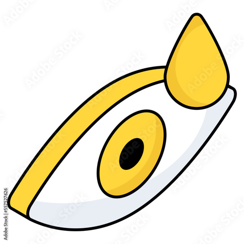Premium download icon of eye drops 