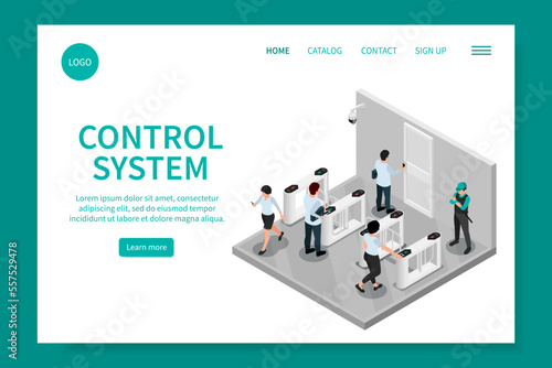 Control System Landing Page