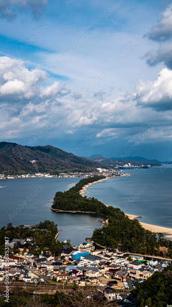 Three Views of Japan Amanohashidate