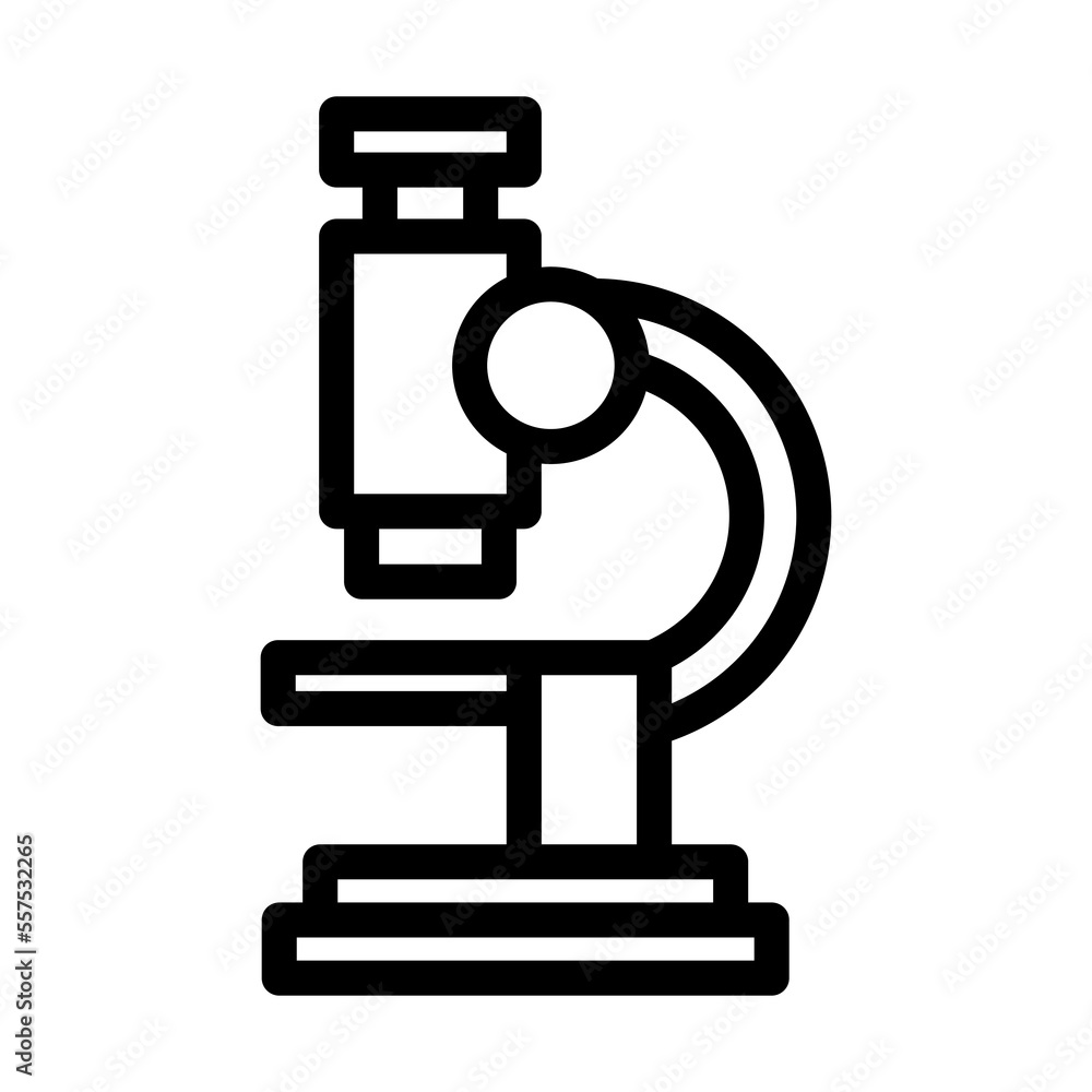 microscope line icon illustration vector graphic microscope line icon illustration vector graphic