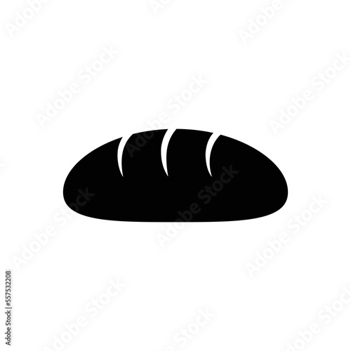 bread icon vector design template in white background