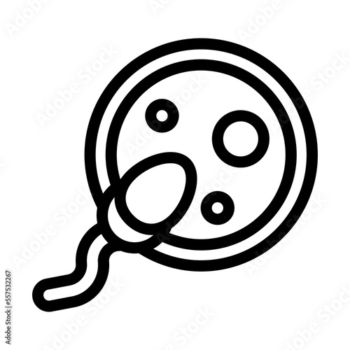 reproduction line icon illustration vector graphic
