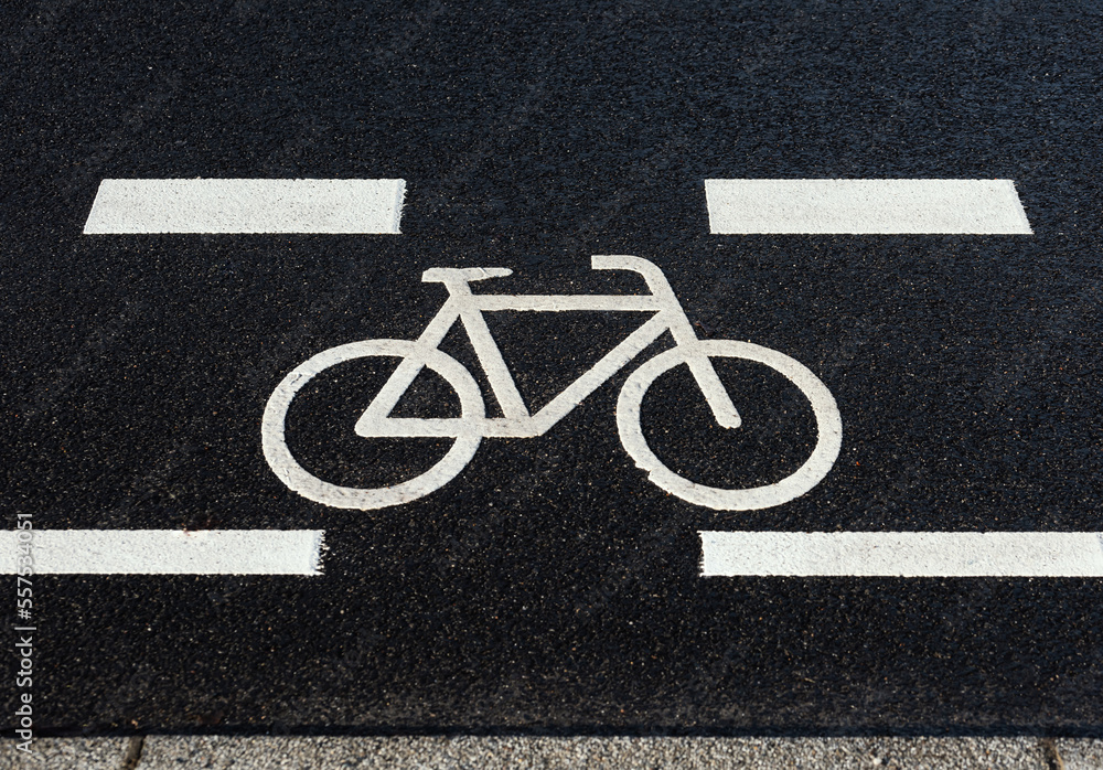 road markings for a bike lane road markings for a bike lane