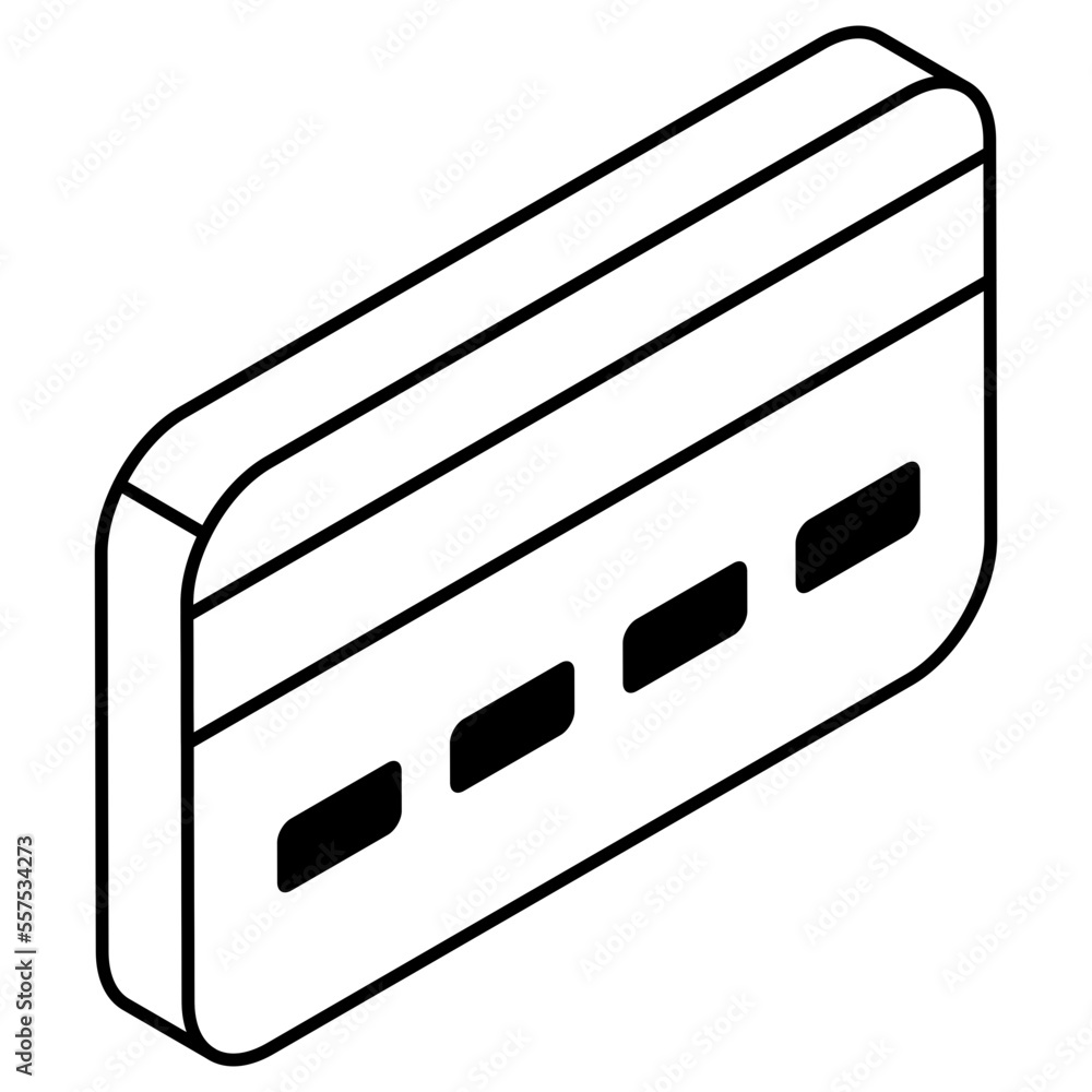 Vector design of atm card
