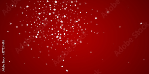 Magic falling snow christmas background. Subtle