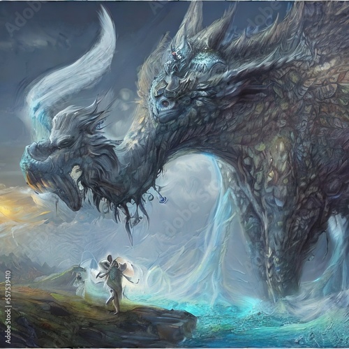 dragon in the night © Rostislav