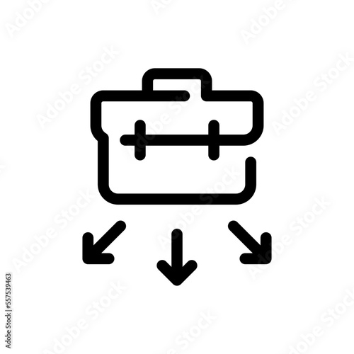 assignment line icon