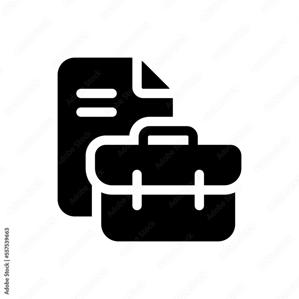 portfolio glyph icon portfolio glyph icon