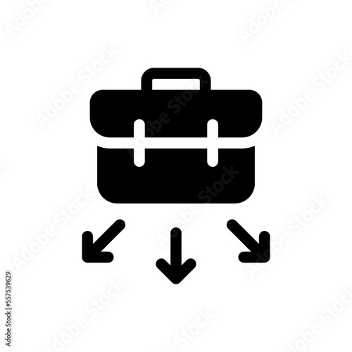 assignment glyph icon
