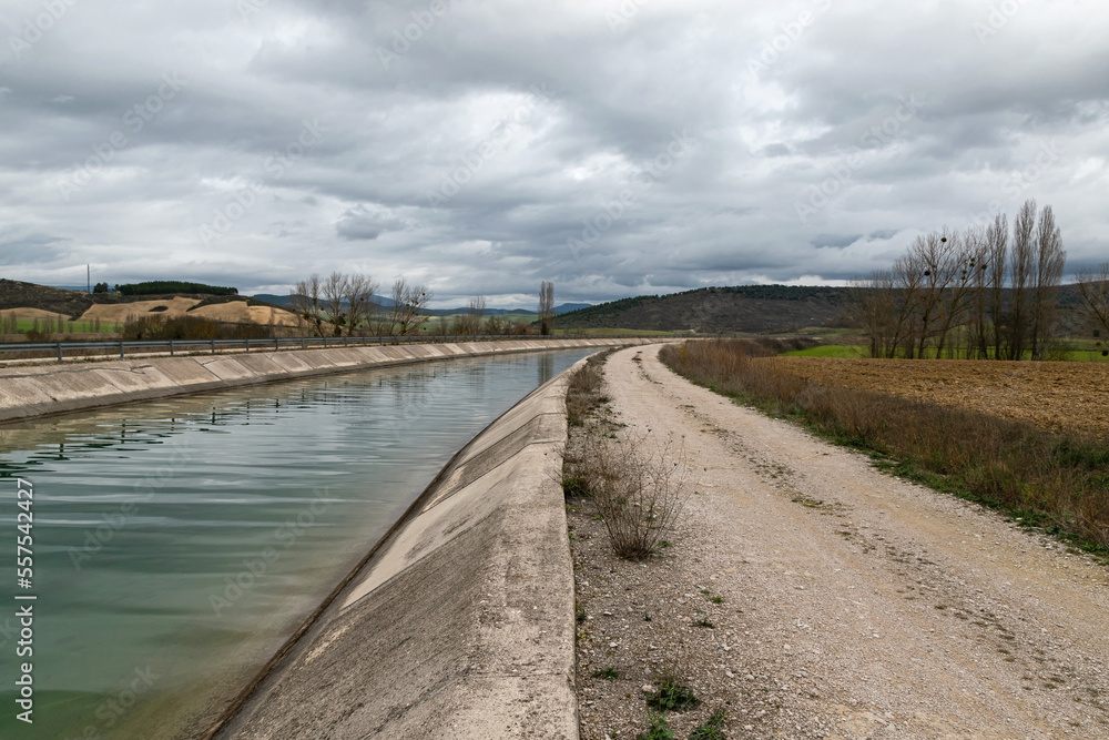 Waterway. Water, a scarce resource