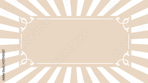 Beige vintage background with frame