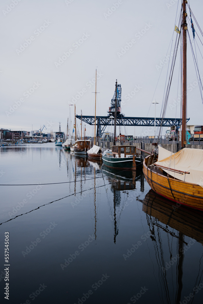 Fototapeta premium Rostocker Stadthafen