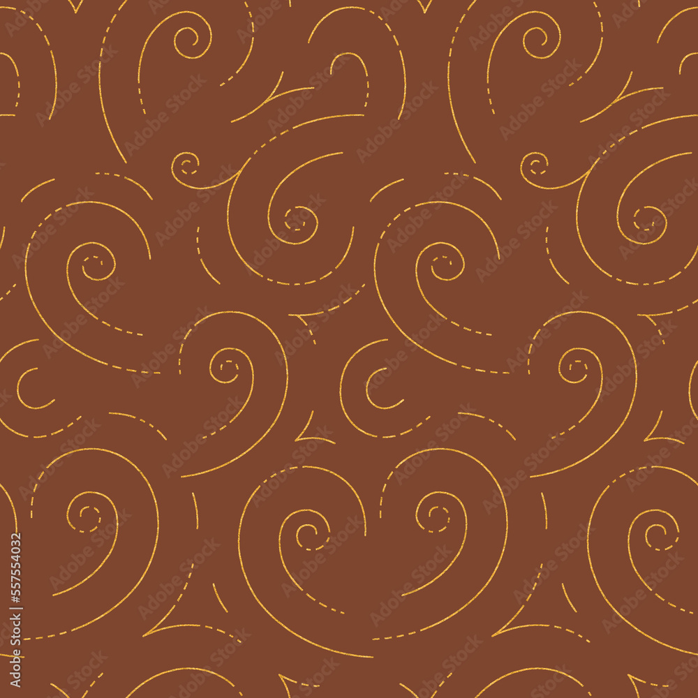 Fototapeta premium seamless Geometrical Golden Foil Design with background