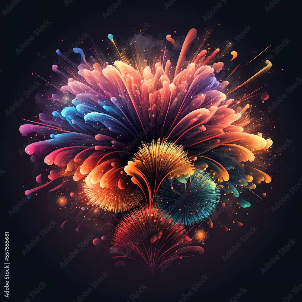 Firework Illustrations: A Collection of Vector Designs Firework Illustrations: A Collection of Vector Designs