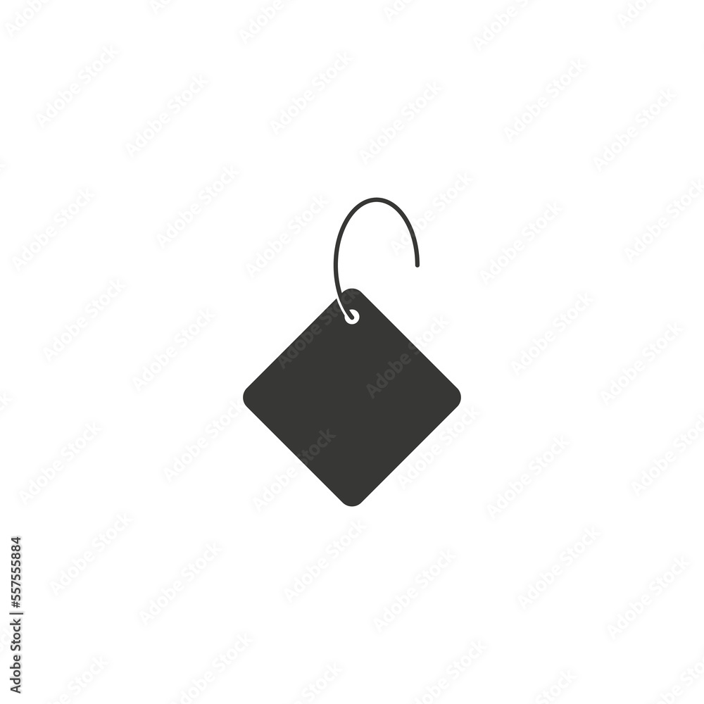 Fototapeta premium Price tag and price discount vector logo template.