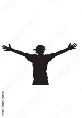 silhouette of a person