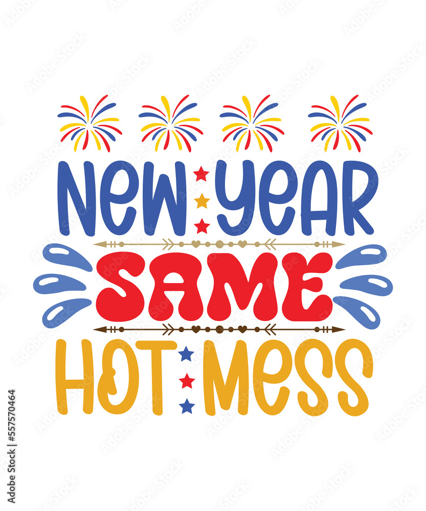 Happy new year vector, Happy new year svg cut file,Happy new year design,Happy New year,2023,New Year Crew 2023, New Years Eve Shirts svg, New Year svg, New Years Eve svg