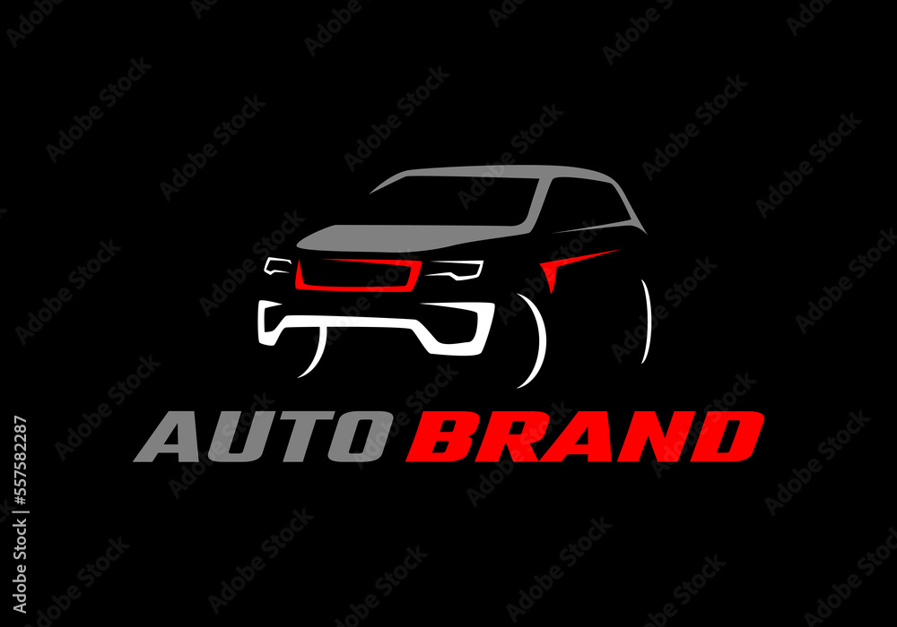 Automotive speed car logo Automotive speed car logo