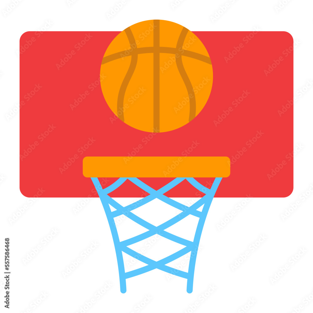 Basketball Flat Icon