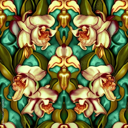 orchid pattern