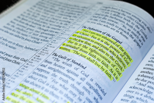 Romans Chapter 1 verse 16-17