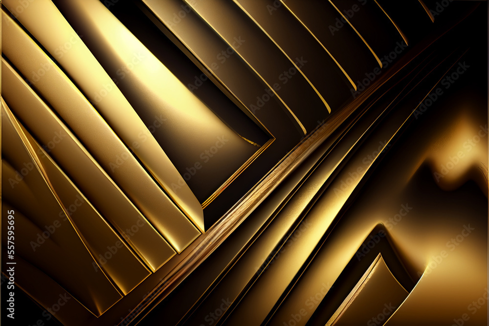 abstract background with gold