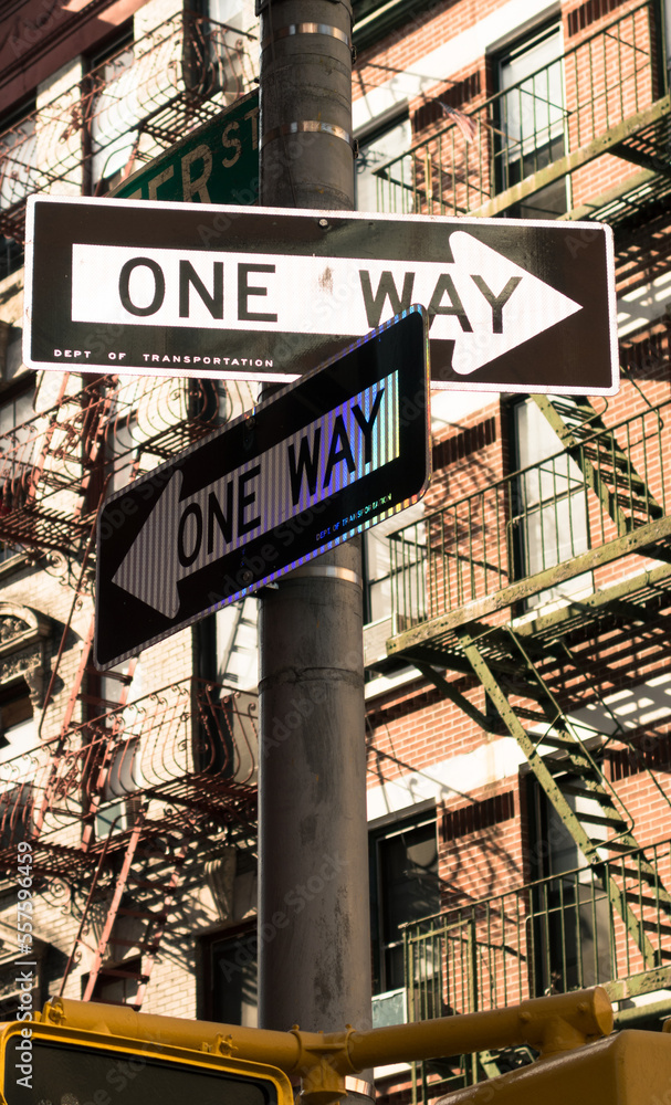 Obraz premium One Way