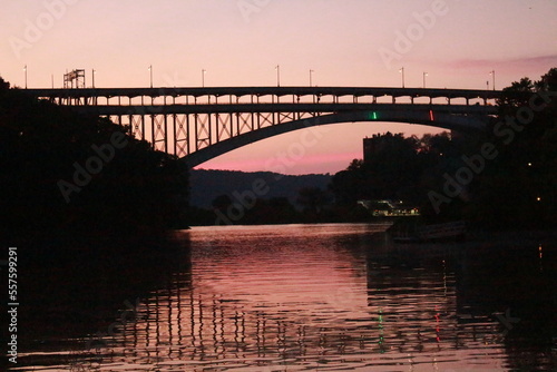 Inwood Bridge at sunset