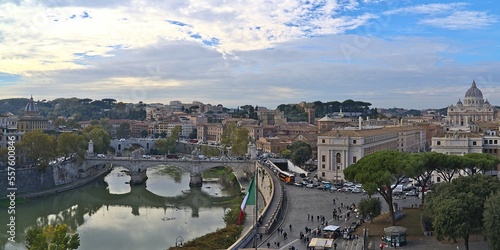View on the Vatican from Castel Sant Angelo