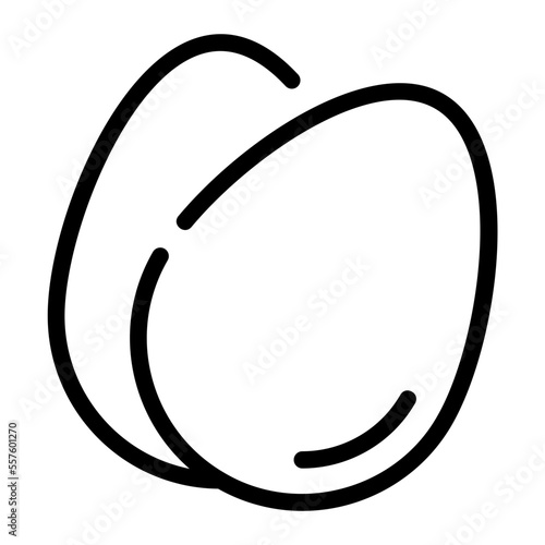 egg line icon