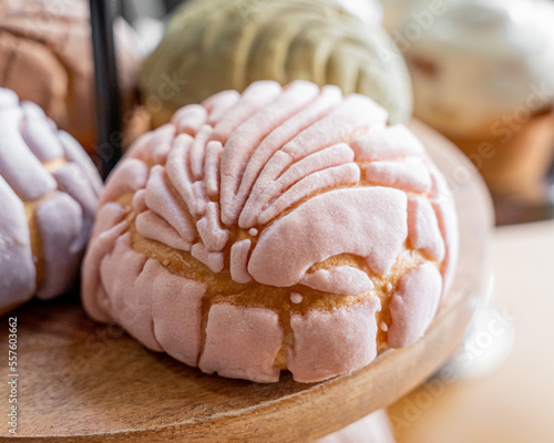 Foto conchas traditional mexican bread
