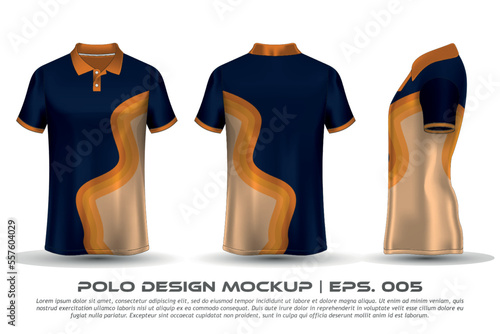 Polo design sublimation t shirt Premium geometric pattern Incredible Vector collection for Soccer football racing cycling gaming motocross sports