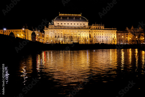 The National Theatre  Czech  N  rodn   divadlo  in Prague