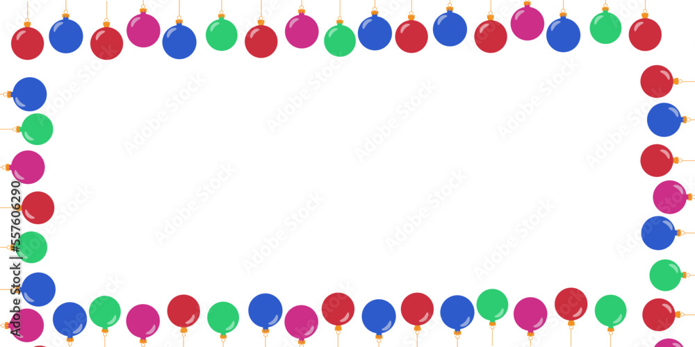 Retro decorative Christmas balls, vector Christmas card Retro decorative Christmas balls, vector Christmas card