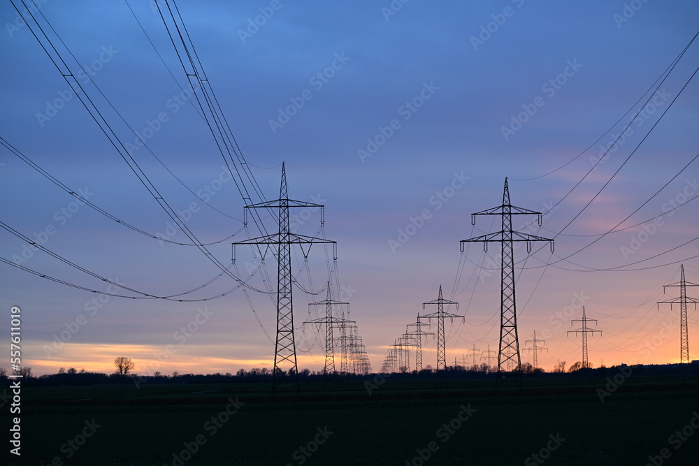 Energie - Stromleitungen