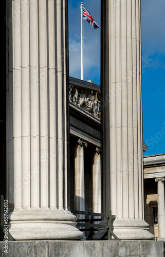 UK, england, London, Brtish museum giant columns