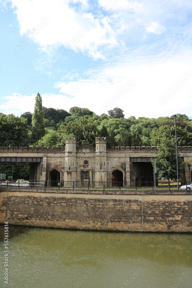 Bath at Avon River, England Great Britain