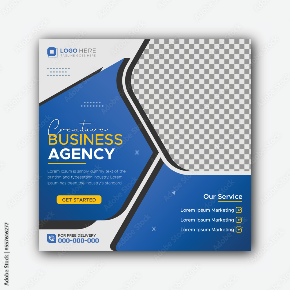 Creative social media post banner template, Corporate social media web banner design, Facebook Post, Instagram Post template Creative social media post banner template, Corporate social media web banner design, Facebook Post, Instagram Post template