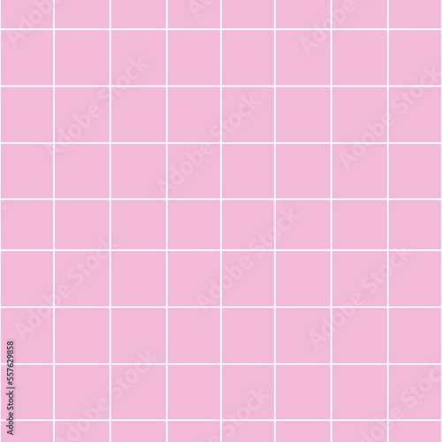 Window pane plaid seamless pattern, pink and white, can be used in decorative designs fashion clothes Bedding sets, curtains, tablecloths, notebooks, gift wrapping paper