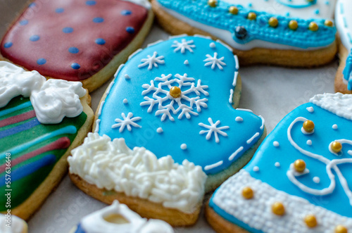 Beautifully decorated Christmas Cookies
