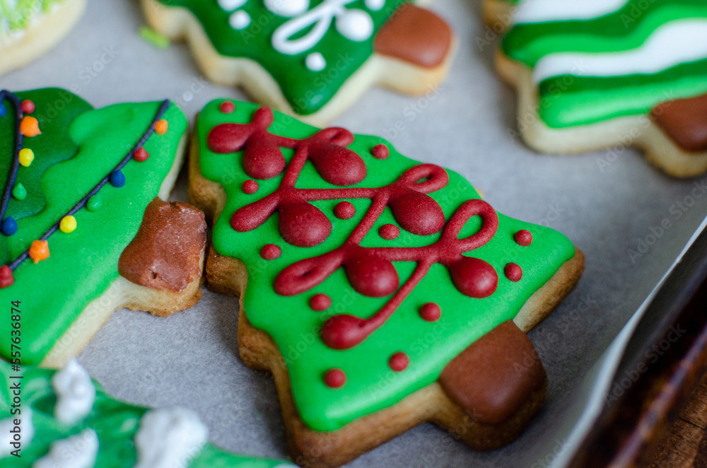 Beautifully decorated Christmas Cookies Beautifully decorated Christmas Cookies