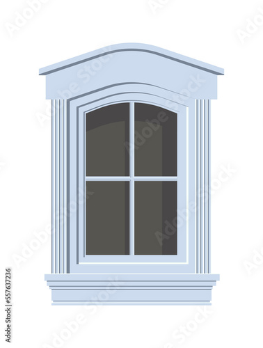 window isolated on white background , windows transparent background 