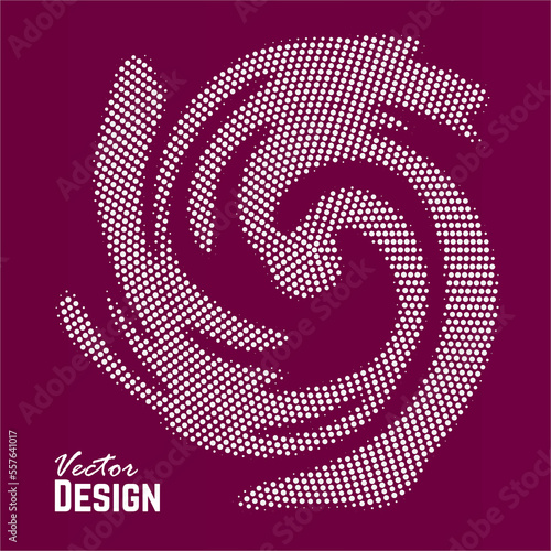 abstract background with dot