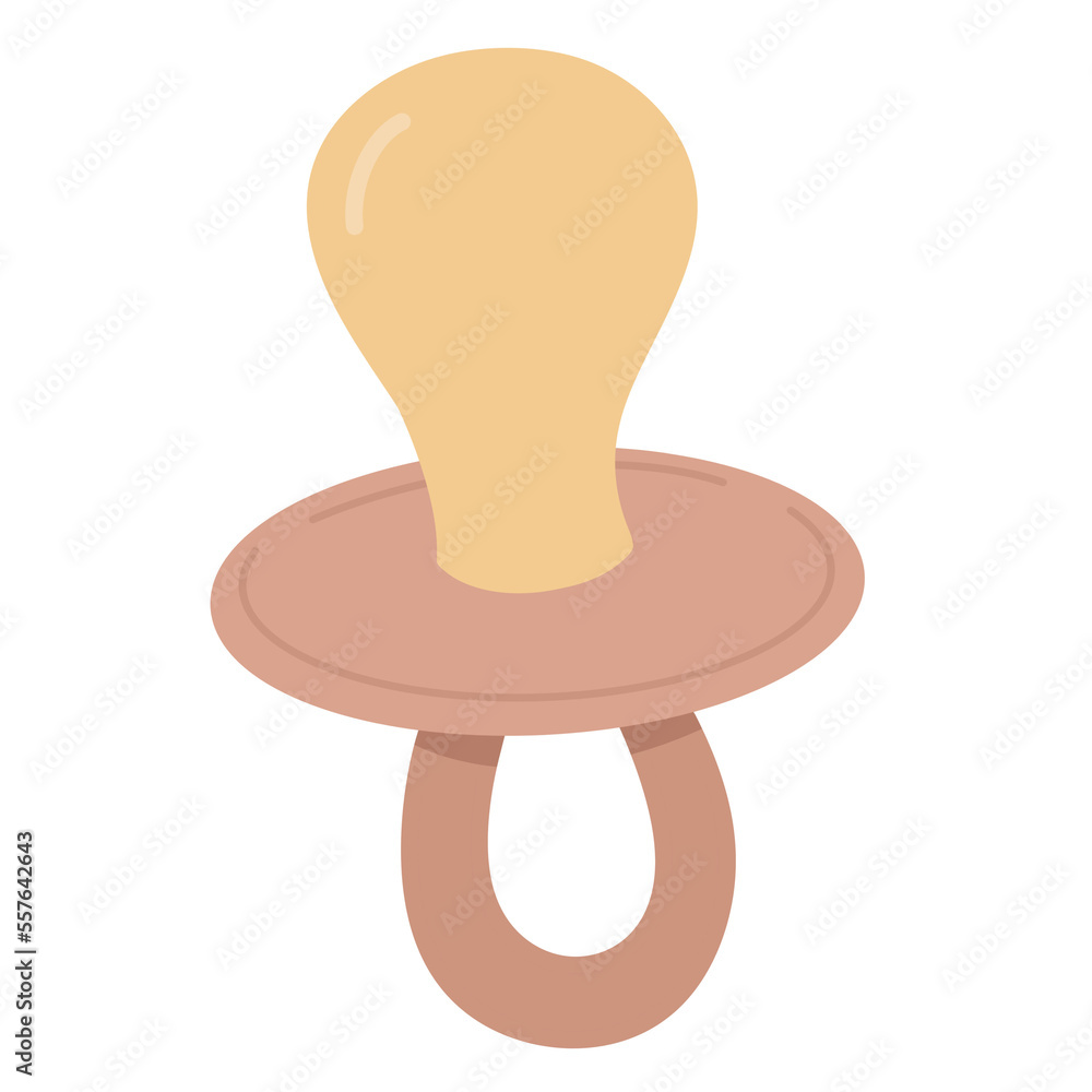 baby pacifier isolated on white baby pacifier isolated on white
