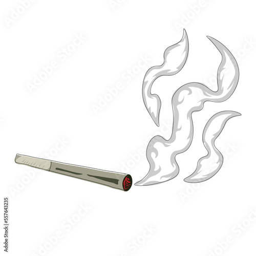 cannabis joint smoke